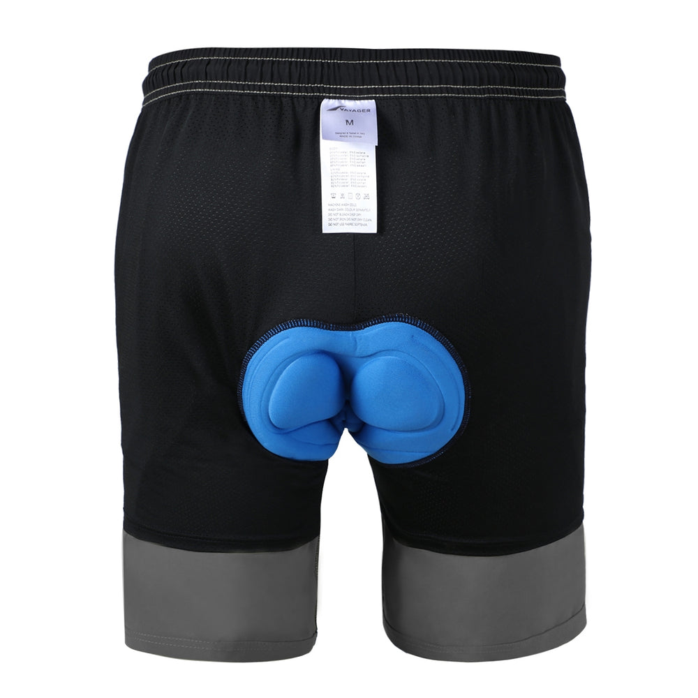 VAYAGER SPORTS Men's Mountain Bike Shorts 3D Padded Bicycle MTB Shorts