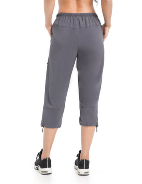 Women's Outdoor Hiking Capris UPF 50+ Quick Dry Capri Pants - Vayager Sports