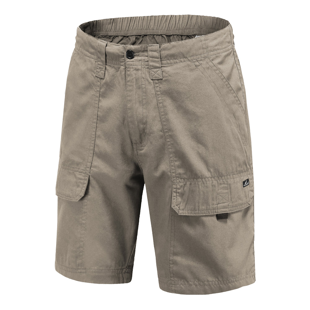 VAYAGER Men's Cargo Shorts 100% Cotton Lightweight Multi Pocket Casual Outdoor Hiking Shorts