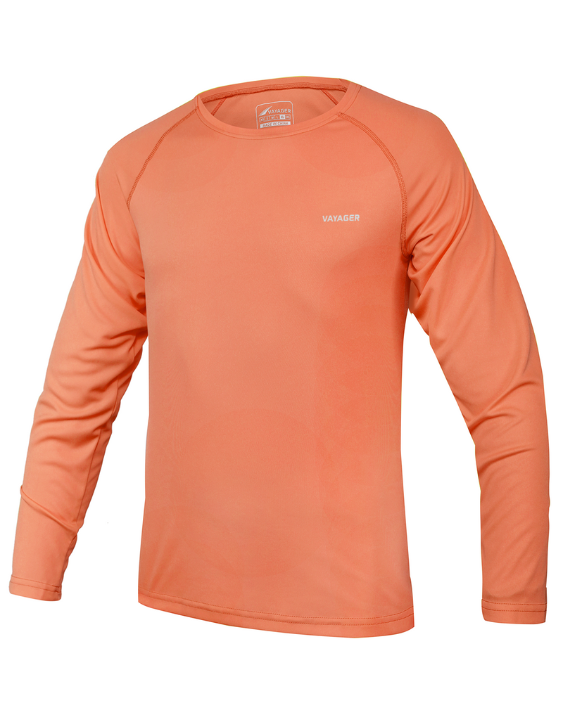 VAYAGER SPORTS Boy's Sun Protection UPF 50+ Shirt Rash Guard Swim Shirts Long Sleeve