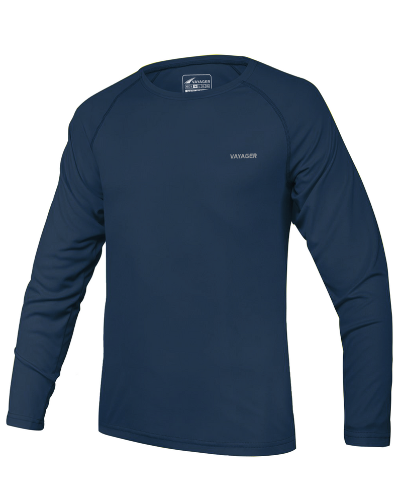 VAYAGER SPORTS Boy's Sun Protection UPF 50+ Shirt Rash Guard Swim Shirts Long Sleeve