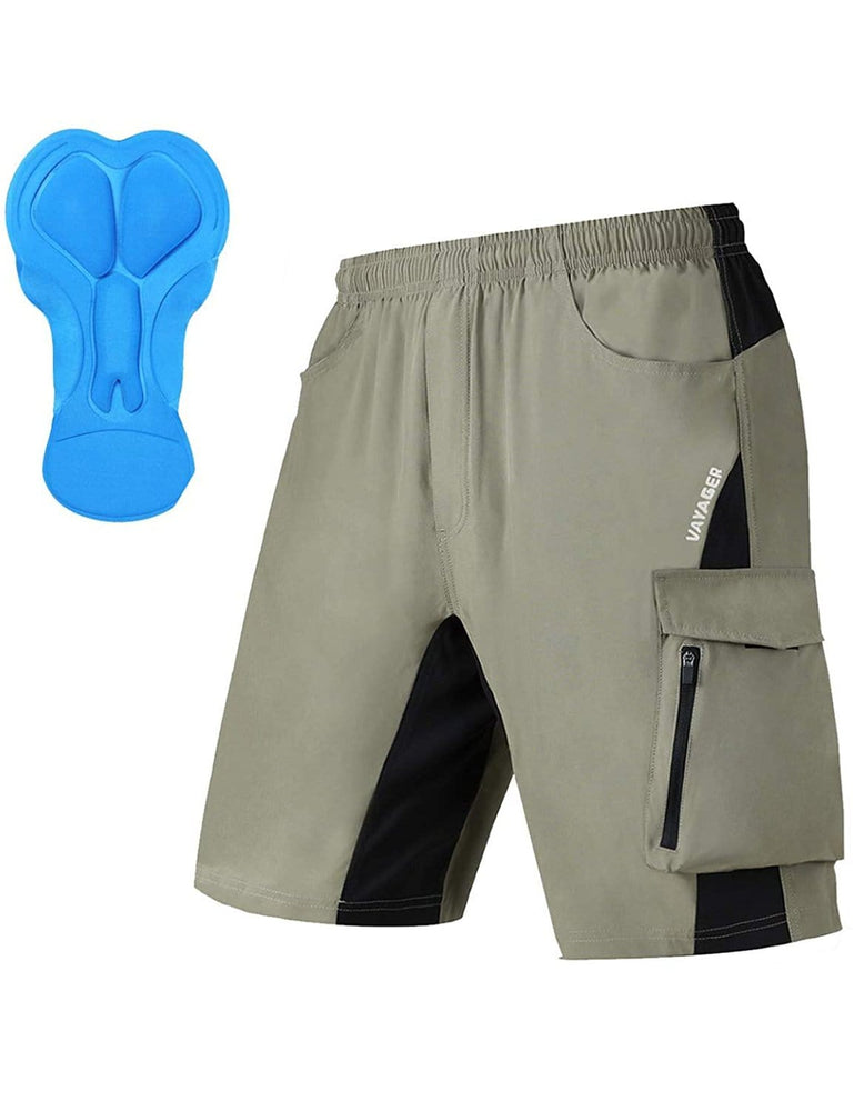 Men's 3D Padded Mountain Bike Shorts - Vayager Sports