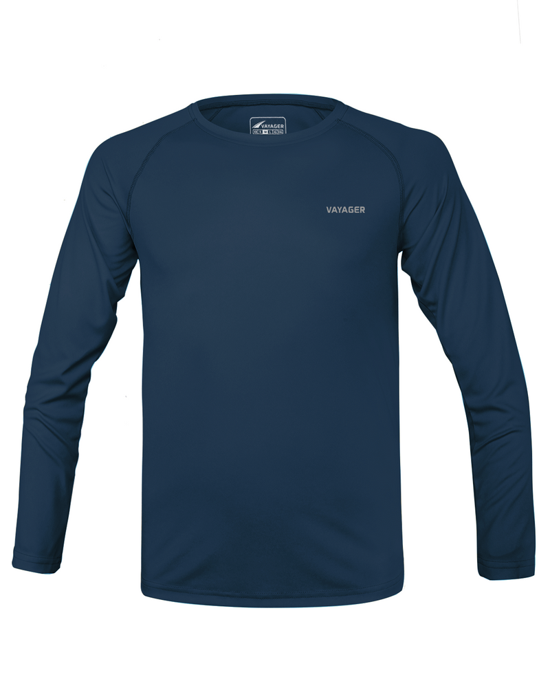 VAYAGER SPORTS Boy's Sun Protection UPF 50+ Shirt Rash Guard Swim Shirts Long Sleeve