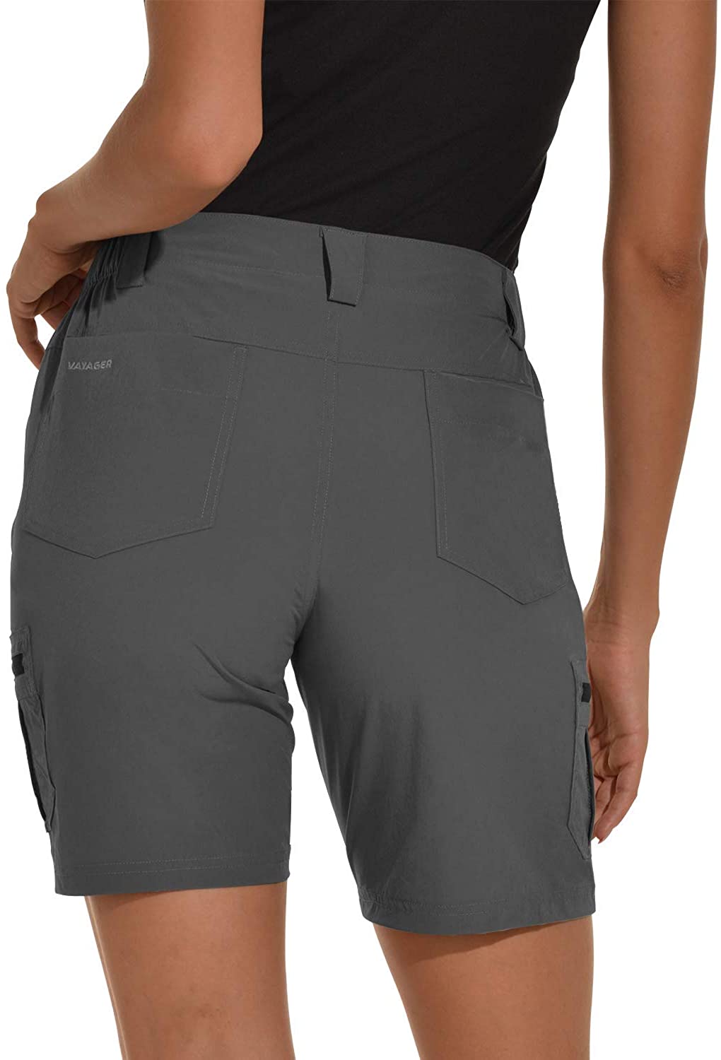 Women's Lightweight Cargo Short for Hiking,Camping and Travel with