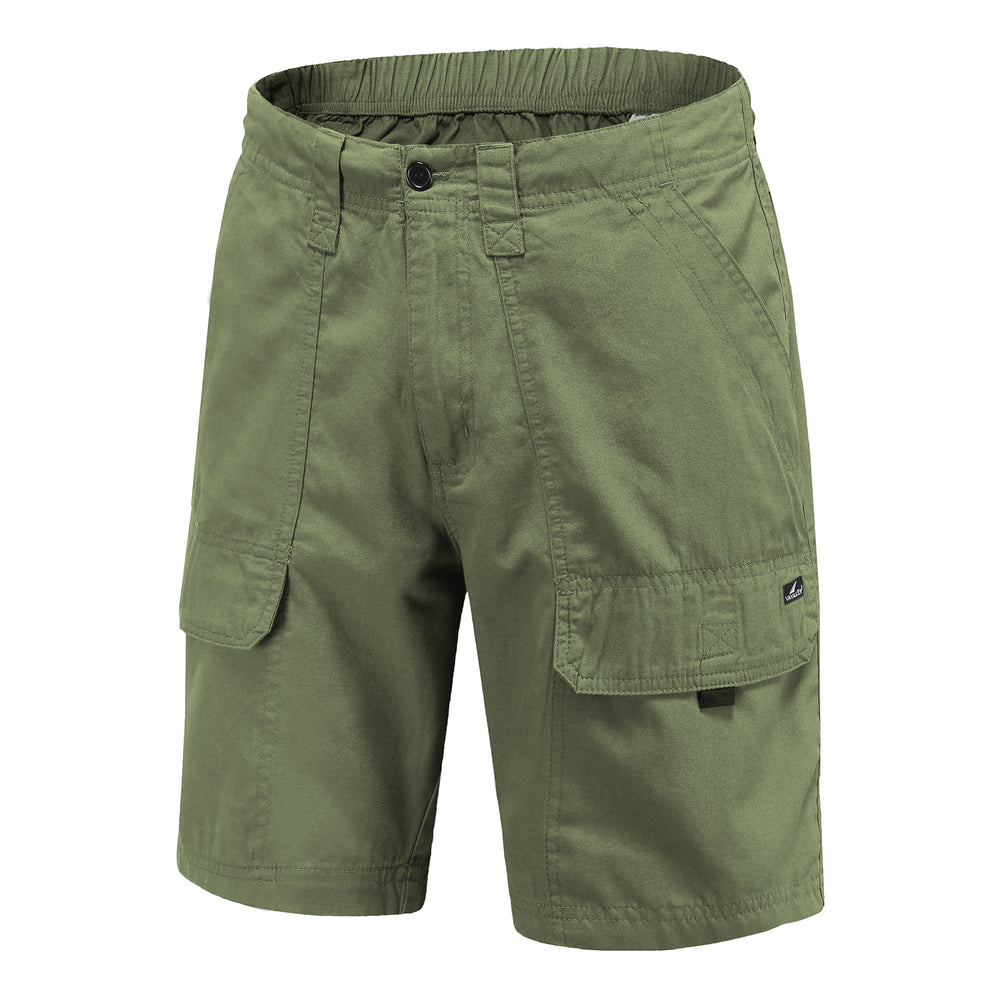 VAYAGER Men's Cargo Shorts 100% Cotton Lightweight Multi Pocket Casual Outdoor Hiking Shorts